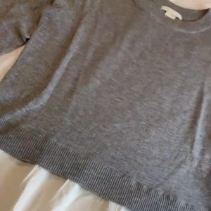 Grey & white H&M shirt/sweater